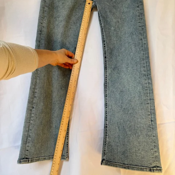 Rag & Bone Ankle Bootcut Jean, women Mid-rise Light Wash blue denim, size 26 NEW - Picture 10 of 11